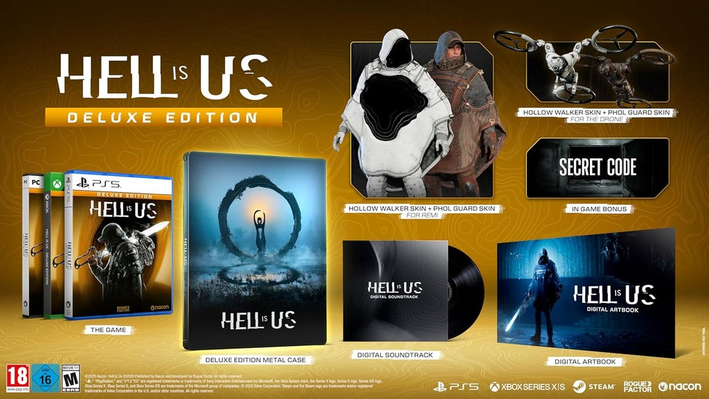Hell Is Us - Deluxe Edition Steelbook Ps5 Videogioco EU Ita Playstation 5 Nuovo