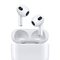 APPLE AURICOLARI AIRPODS 3 MME73ZM/A + CUSTODIA RICARICA WIRELESS IPHONE SPOTIFY