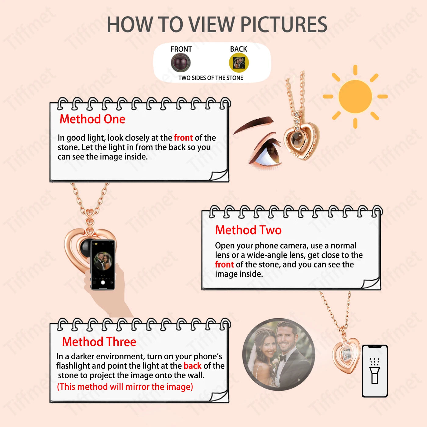 Custom Color Picture Projection Bracelet Copper Pendant Hand Woven Rope 2025 New Romantic Christmas Gifts Girlfriend Mom
