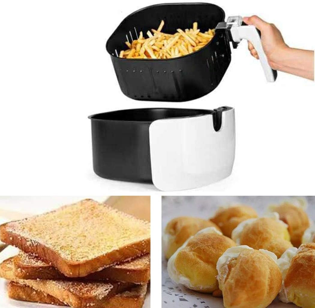 Air Fryer Parchment Paper, 200Pcs Inch Heavy Duty Air Fryer Parchment Paper Liners Uses for Baking Cookies, Cooking, Air Fryer, Grilling