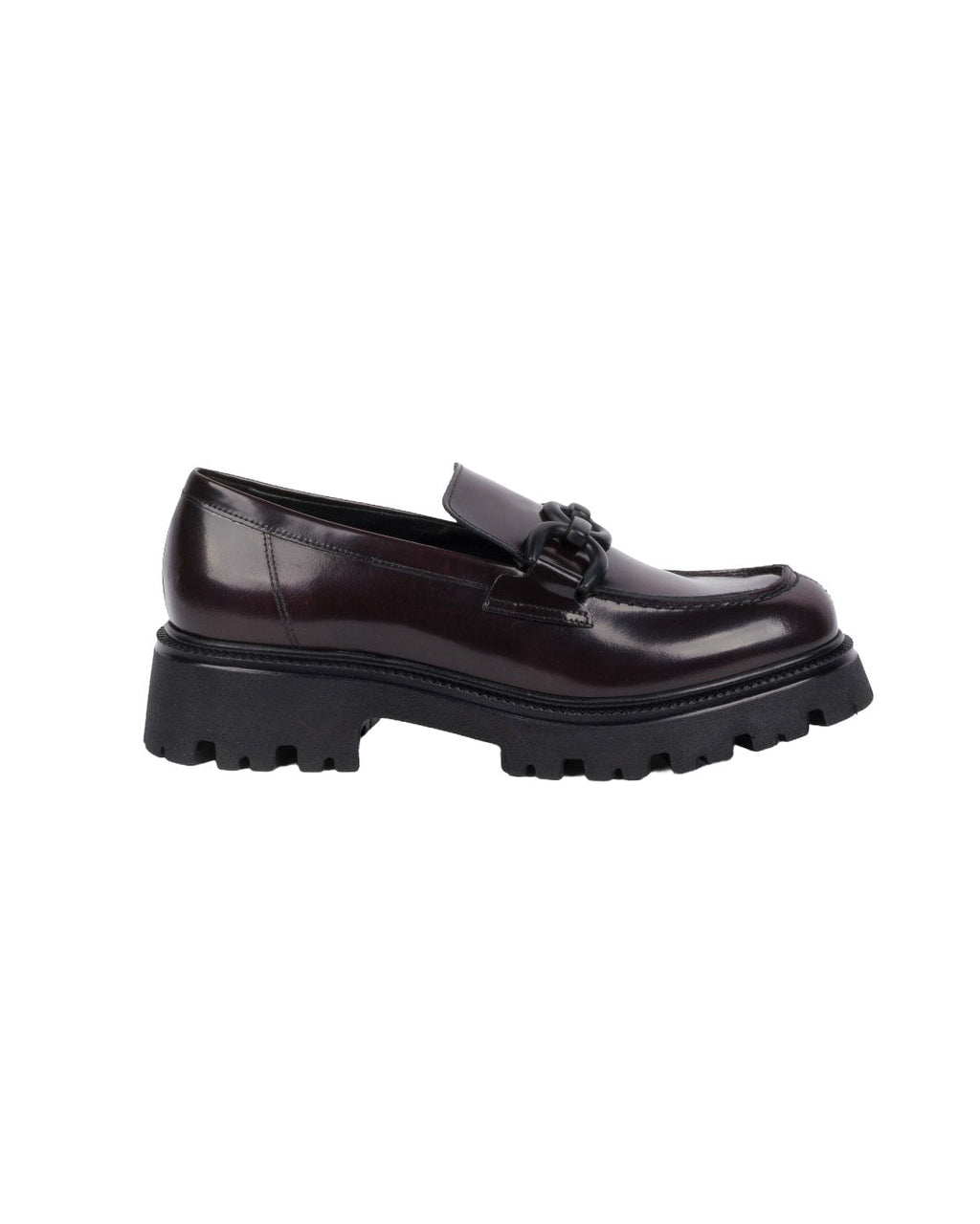 MOCASSINO BORDEAUX CON MORSETTO
