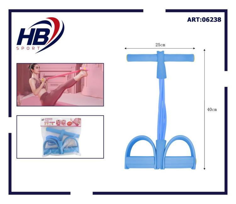 Elastico Fitness Estensore Per Esercizi Palestra Bodybuilding Pull Reducer Blu