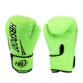 Hb Guantoni Da Boxe Coppia Guanti Pugilato Uomo Per Allenamento Sacco Gara Verde
