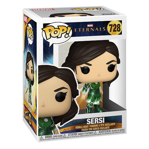 Funko Pop ! Marvel The Eternals (728) Sersi Figure Movie Vinyil 9Cm Nuovo