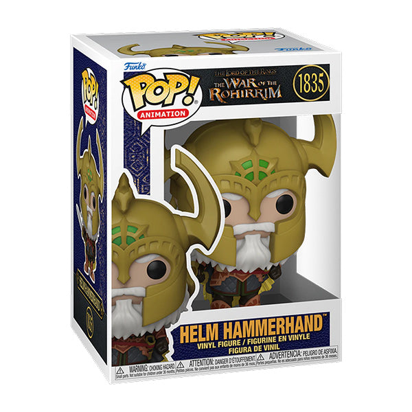 Funko Pop ! Lord Of The Rings - War Of The Rohirrim (1835) Helm Hammerhand 9Cm