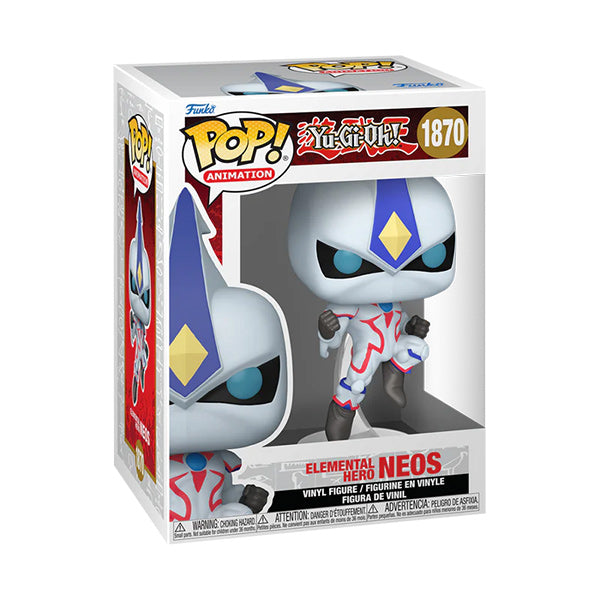 Funko Pop ! Animation - Yu-Gi-Oh (1870) Elemental Hero Neos Vinyl Figure 9Cm