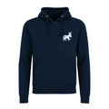 Maglia Zip Logo Uomo Blu