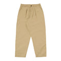 Pantaloni Pleated Track Uomo Sand