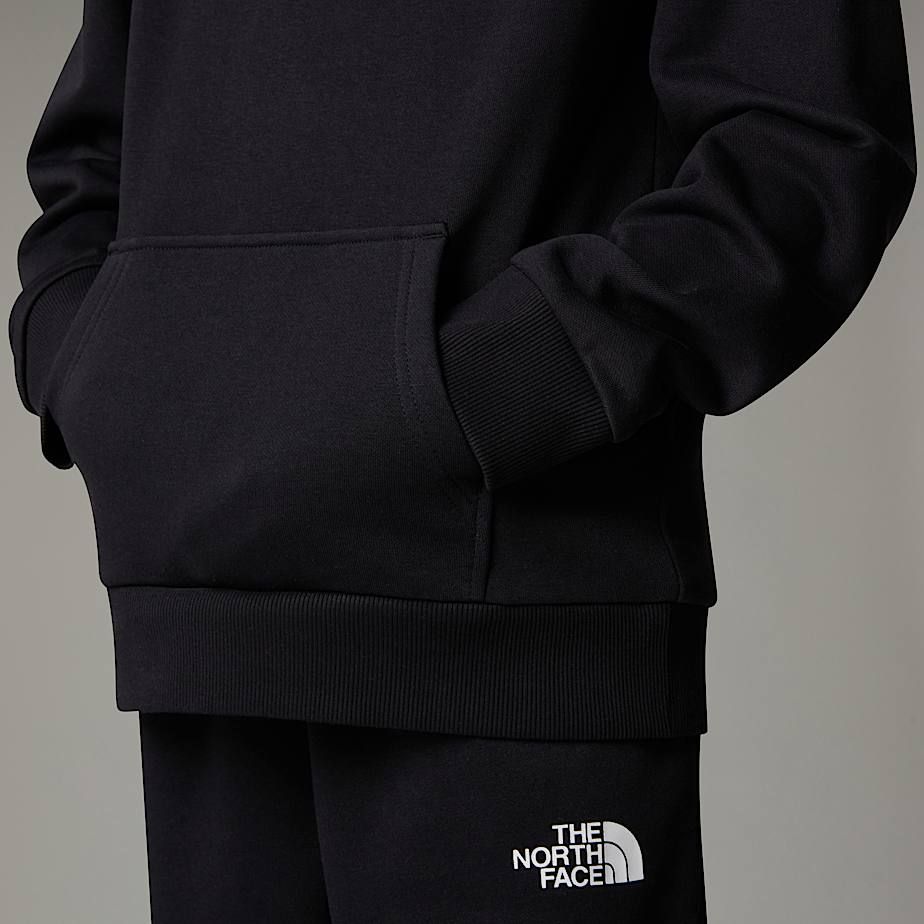 Maglia Simple Dome Hoodie Junior Black