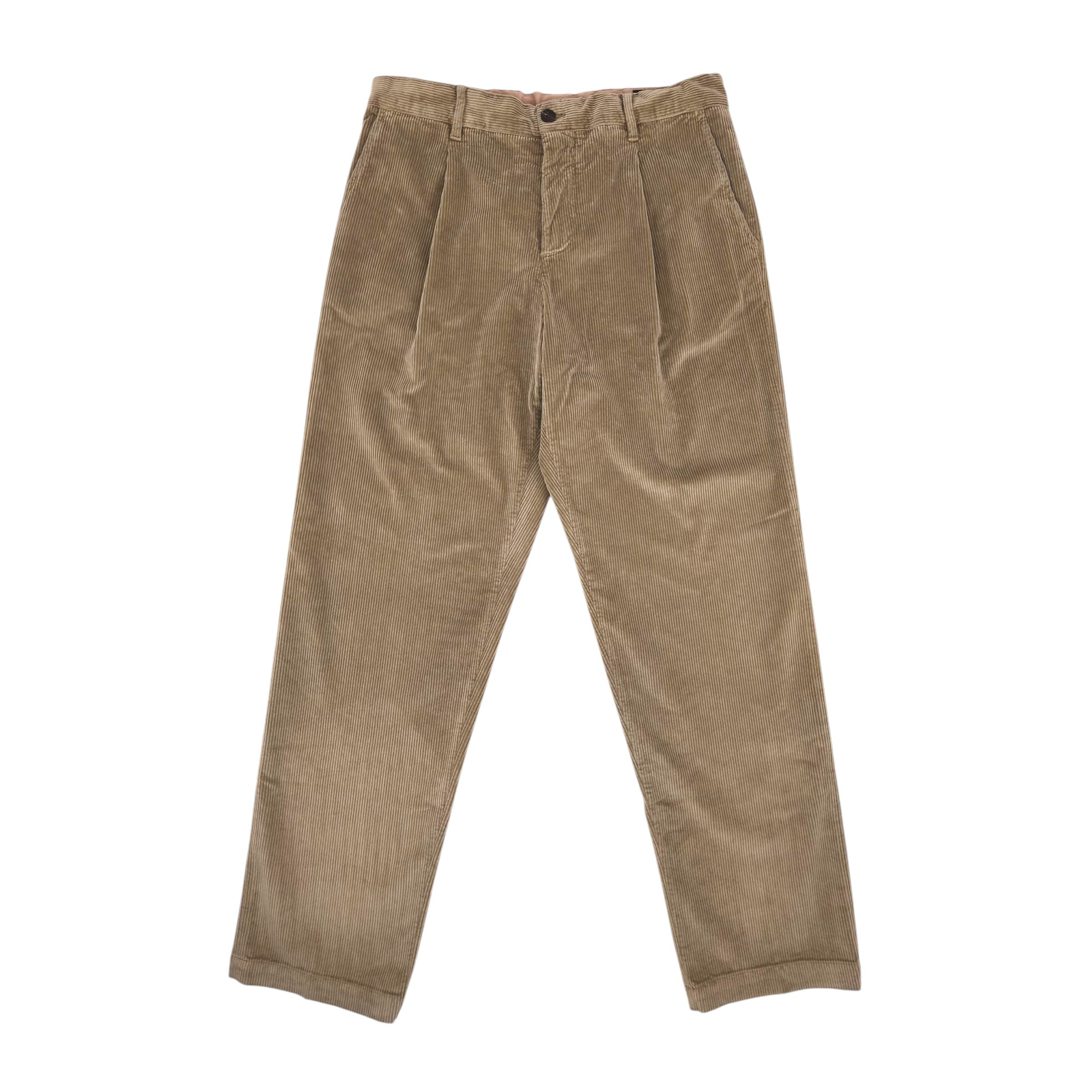 Pantaloni Greg Velluto Uomo Sage