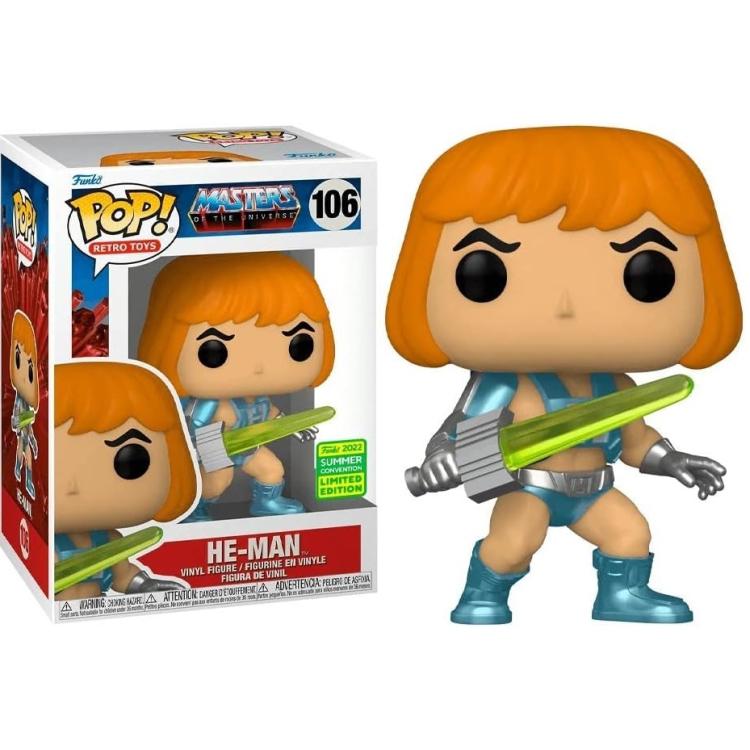 Funko Pop ! Retro Toys Masters Of The Universe (106) He-Man Laser Power Limited