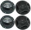 Coppia Casse Altoparlanti Autoradio Auto Speaker Woofer Stereo 2 Vie 350w 13cm