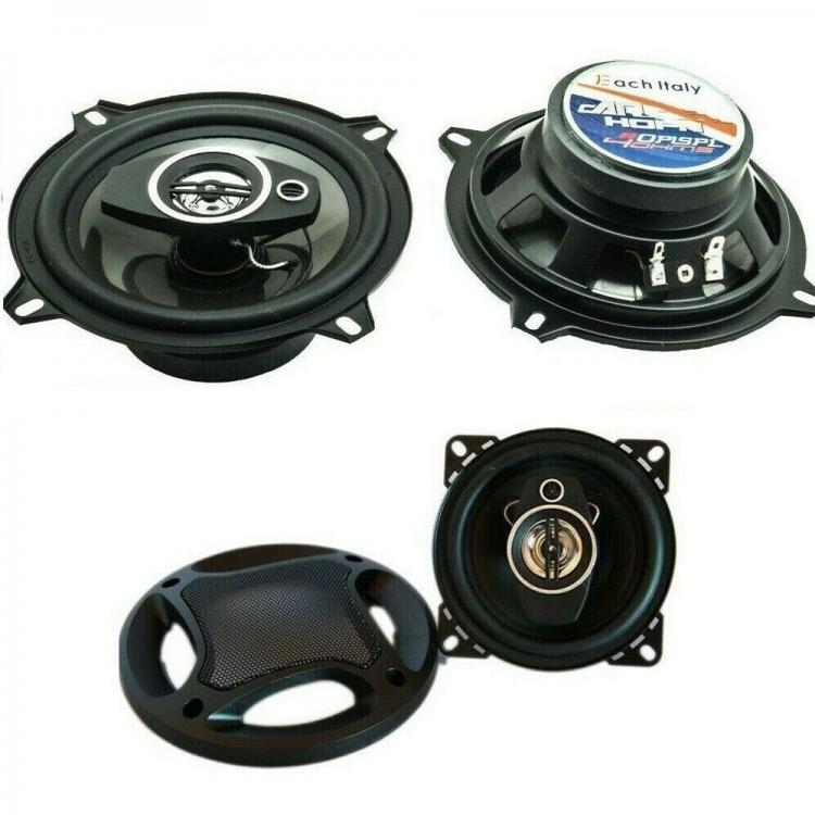 COPPIA CASSE ALTOPARLANTI AUTORADIO AUTO SPEAKER WOOFER STEREO 2 VIE 500W 16 CM