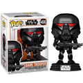 Funko Pop Star Wars Mandalorian Dark Trooper (466) Statuetta Vinyl Action Figure