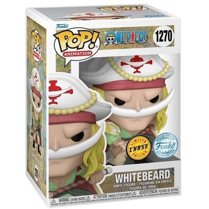 Funko Pop ! Animation - One Piece (1270) Whitebeard Chase Special Edition Vinyl