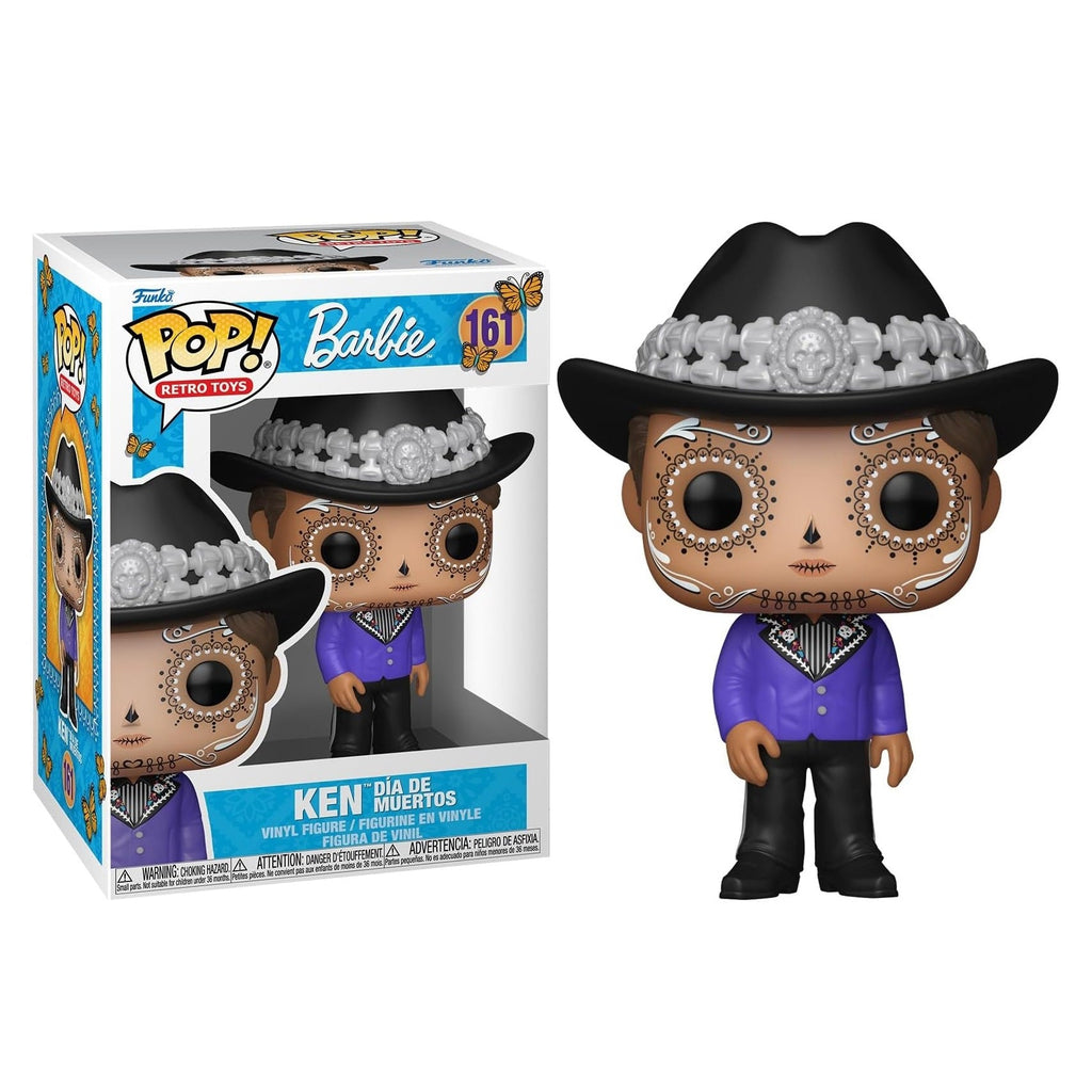 Funko Pop ! Retro Toys - Barbie (161) Ken "Dìa de Muertos" Vinyl Figure 10cm