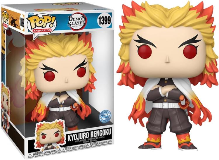 Funko Pop ! Animation Demon Slayer -  (1399) Kyojuro Rengoku Vinyl Figure 25Cm