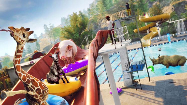 Goat Simulator 3 Nntendo Switch (+ Digital Downgrade Dlc) Gioco Italiano Nuovo