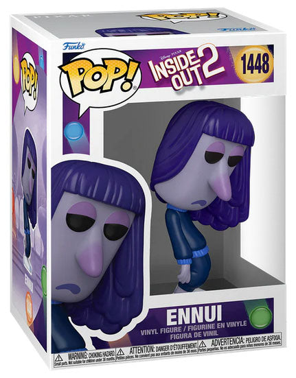 Funko Pop ! Disney Inside Out 2 - (1448) Ennui Vinyl Figure Noia 9Cm Pixar