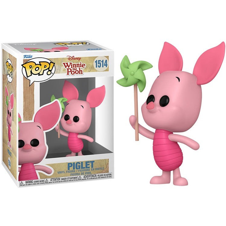 Funko Pop ! Disney Winnie The Pooh - (1514) Pimpi W/ Pinwheel Figure Piglet