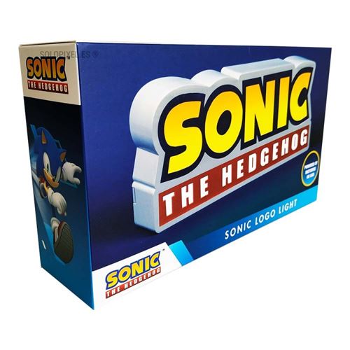 Fizz Lampada Sonic The Hedgehog Logo Light Lampada Notturna Da Tavolo Scrivania