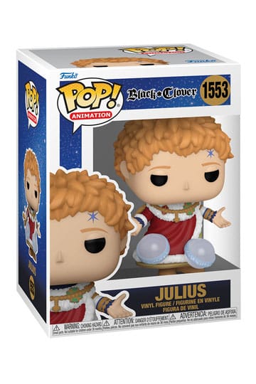 Funko Pop ! Animation Black Clover (1553) Julius Vinyl Figure 9Cm Preoder