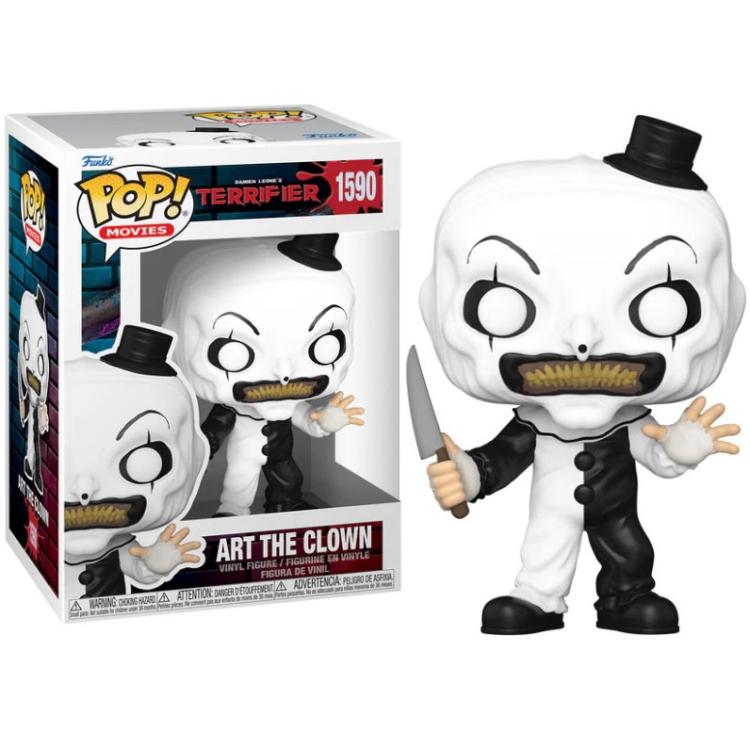 Funko Pop ! Movies Terrifier - (1590) Art The Clown Vinyl Figure 9Cm Horror