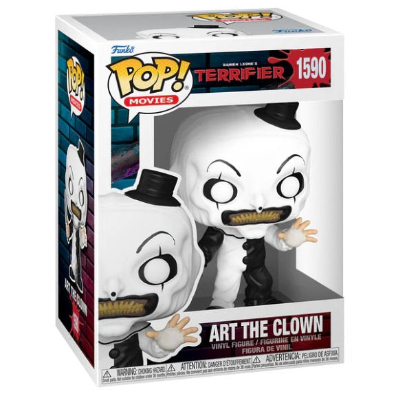 Funko Pop ! Movies Terrifier - (1590) Art The Clown Vinyl Figure 9Cm Horror