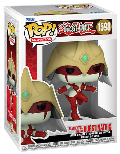 Funko Pop ! Animation - Yu-Gi-Oh (1598) Elemental Hero Burstinatrix Figure 9Cm