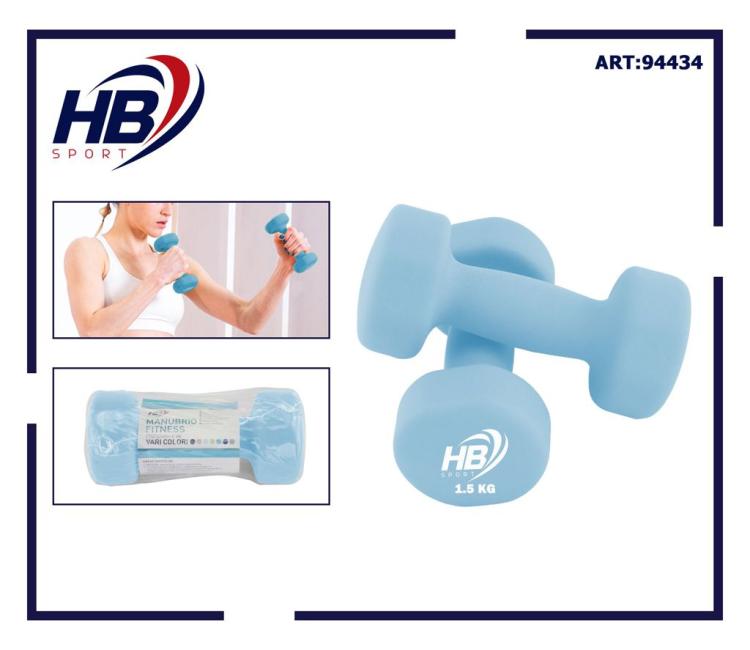 Set Supporto Espositore Portatile + Coppie Manubri Pesi Palestra 0,5Kg+1Kg+1,5Kg