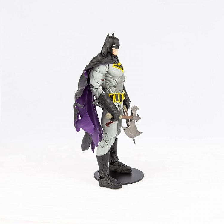 DC MULTIVERSE BATMAN BATTLE DAMAGE DARK NIGHT METAL McFARLANE STATUA FIGURE 18cm