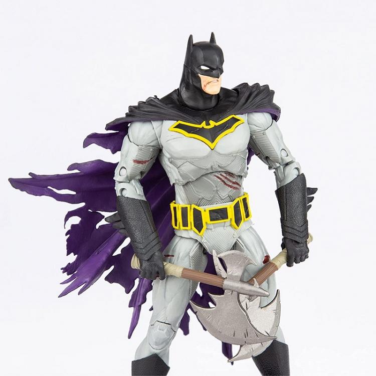 DC MULTIVERSE BATMAN BATTLE DAMAGE DARK NIGHT METAL McFARLANE STATUA FIGURE 18cm