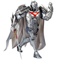 DC MULTIVERSE AZRAEL BATMAN SILVER ARMOR GOLD LABEL McFARLANE STATUA FIGURE 18cm