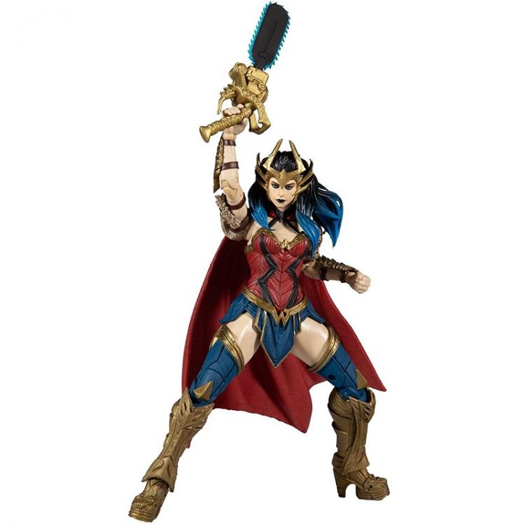 DC MULTIVERSE WONDER WOMAN KING DARK NIGHTS DEATH METAL McFARLANE STATUA FIGURE