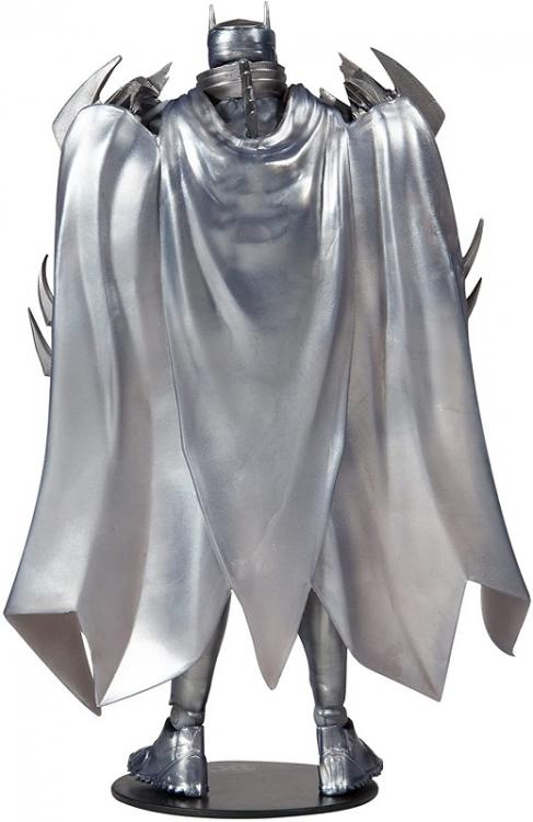 DC MULTIVERSE AZRAEL BATMAN SILVER ARMOR GOLD LABEL McFARLANE STATUA FIGURE 18cm