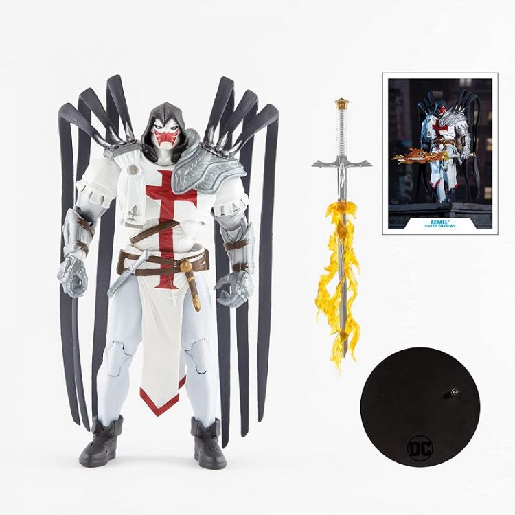 DC MULTIVERSE AZRAEL™ SUIT OF SORROWS GOLD LABEL BATMAN STATUA FIGURE BUILD 18cm