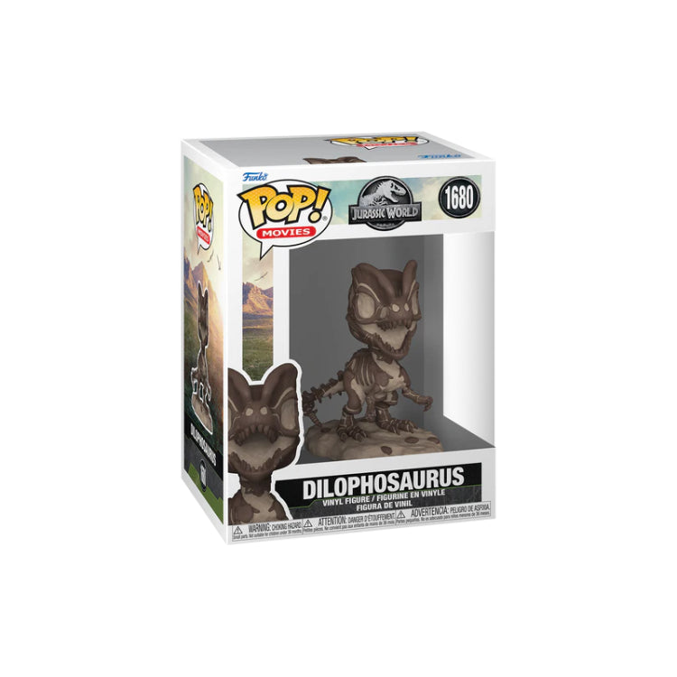 Funko Pop ! Movies Jurassic World - (1681) Dilophosaurus Vinyl Figure 9Cm