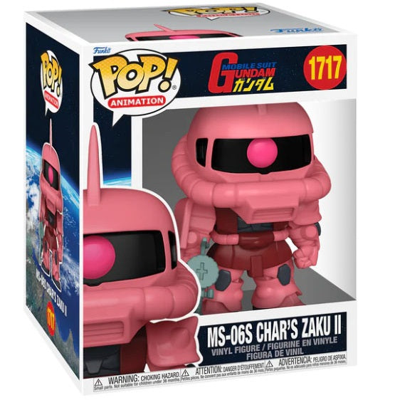 Funko Pop ! Animation - Mobile Suit Gundam (1717) Ms-06S Char'S Zaku II 15Cm