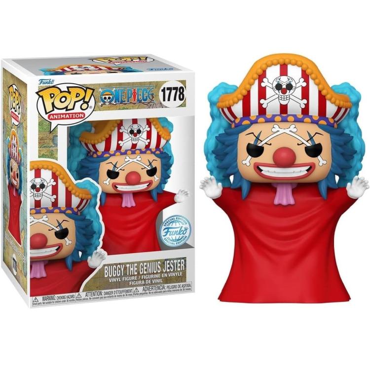 Funko Pop! Animation One Piece (1778) Buggy The Genius Jester - Special Edition