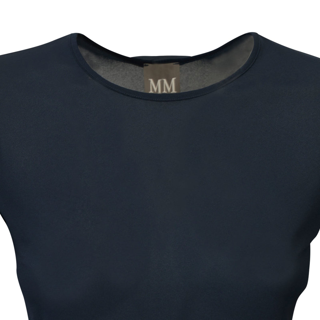 BLUSA EFFETO BLU