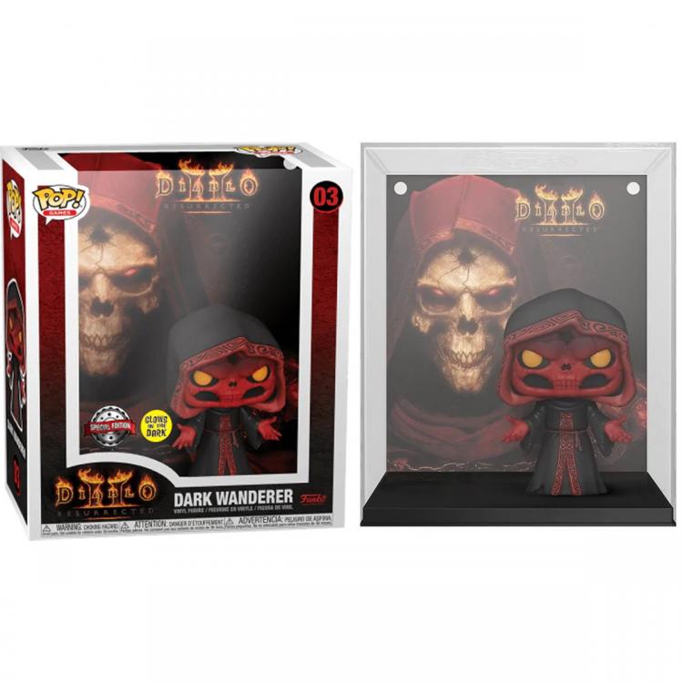 Funko Pop ! Games Diablo 2 - Dark Wanderer (03) Glows In The Dark Gamestop Exc