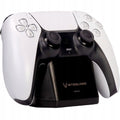 Steeldigi Base Ricarica Dualsense Joy Stick Single Stand Controller Black Ps5