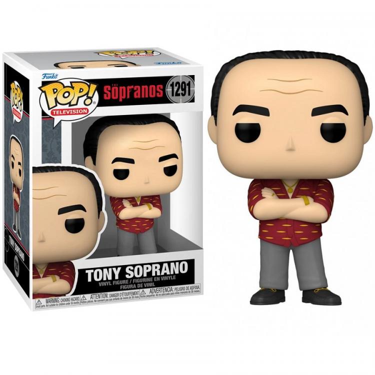 Funko Pop ! Television The Sopranos (1291) Tony Soprano - Figure Vinyl 9Cm Toni