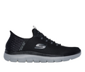Skechers scarpa uomo Slip-ins Summits High Range 232457/BKCC nero-carbone