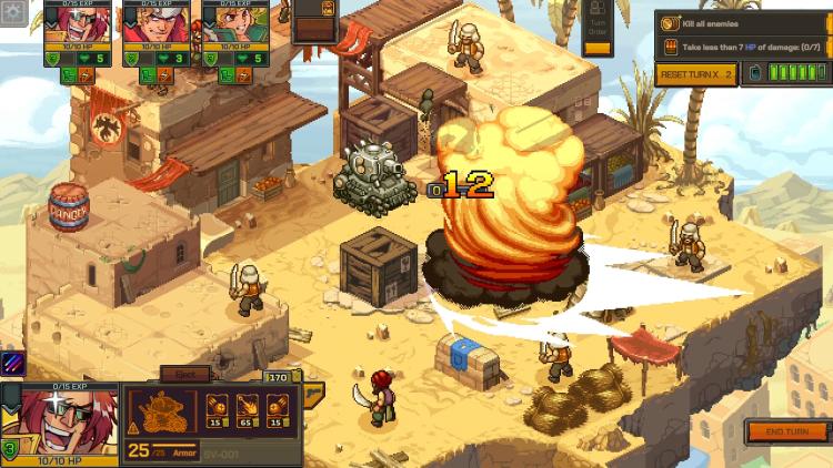Metal Slug Tactics Ps5 Versione Eu Sottotitoli Eng Playstation 5 Videogioco 2024