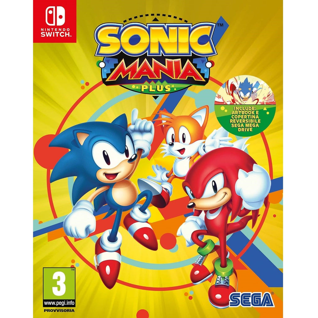 Sonic Mania Plus Nintendo Switch Italiano Videogioco Nuovo Eu Sigillato