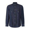 CAMICIA DENIM SCURO