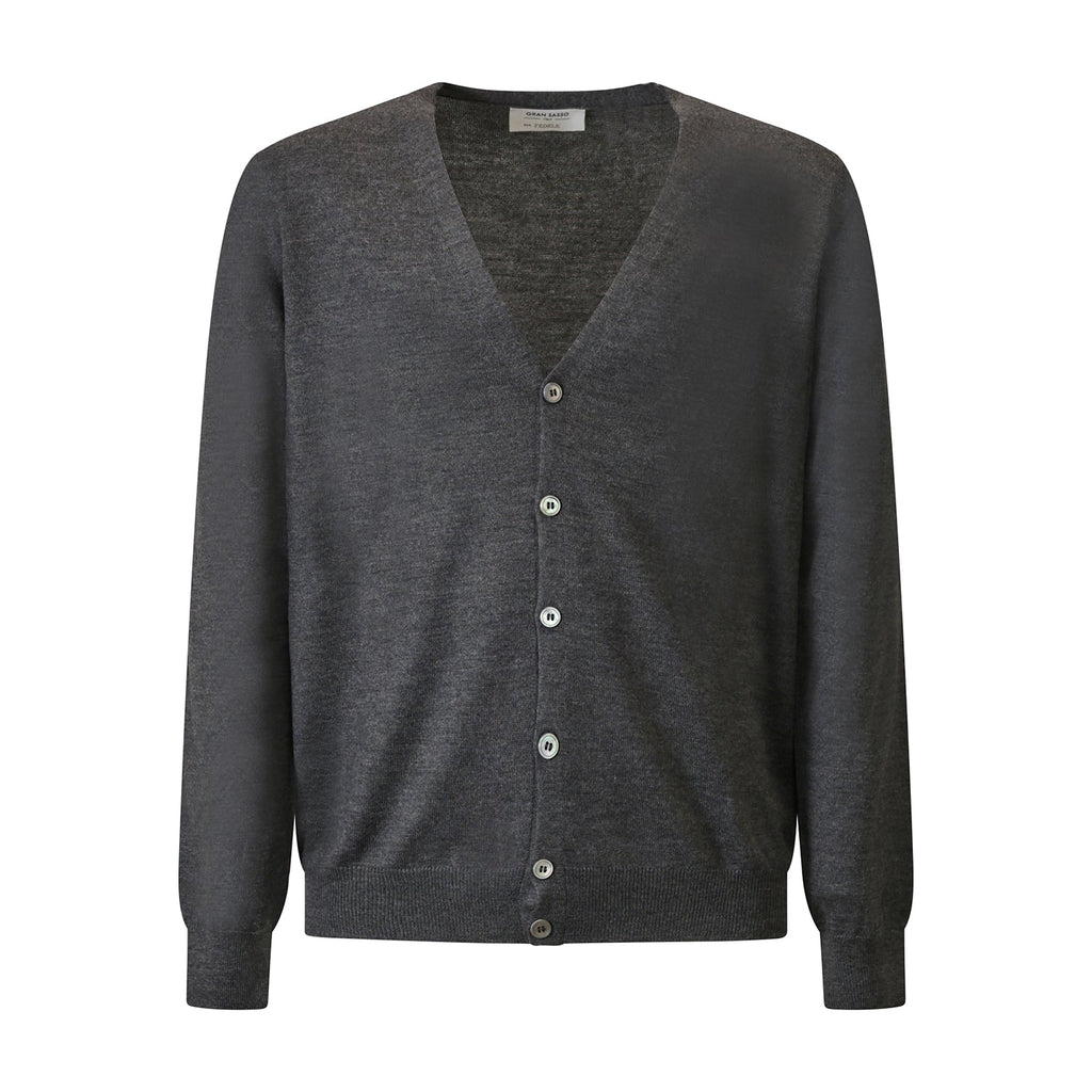 CARDIGAN GRIGIO