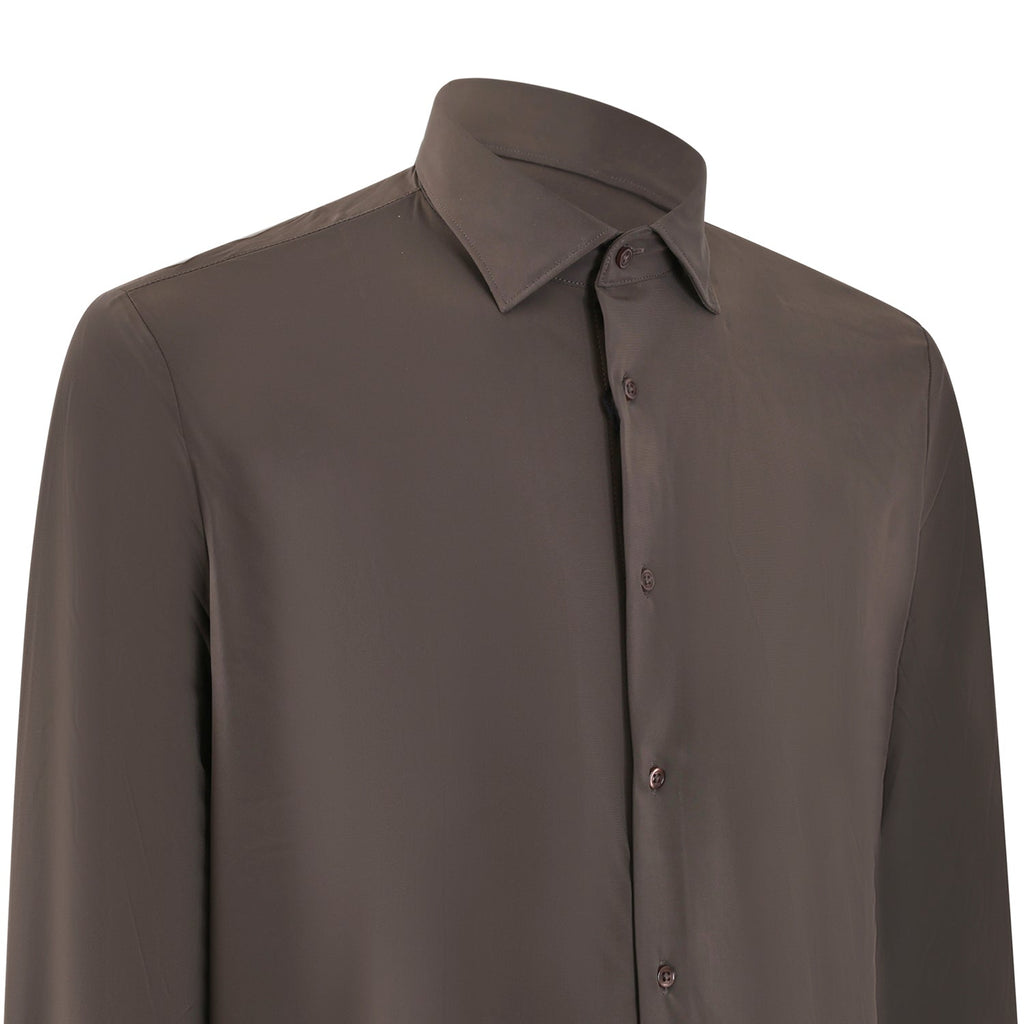 CAMICIA MARRONE
