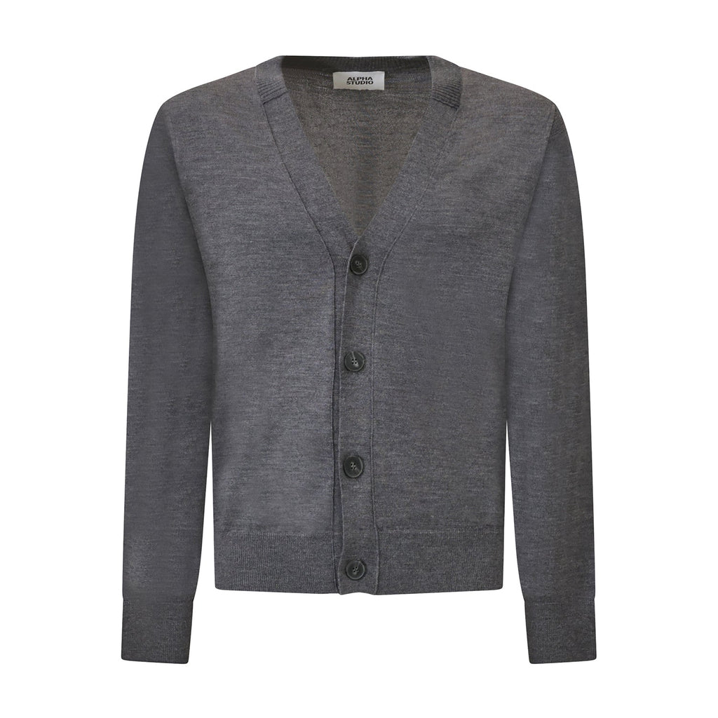 CARDIGAN GRIGIO